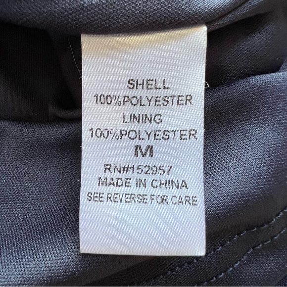 ⭐️ Altar’d State Roxana Navy Wrap Dress Fun and Flirty Size MEDIUM - Picture 14 of 14